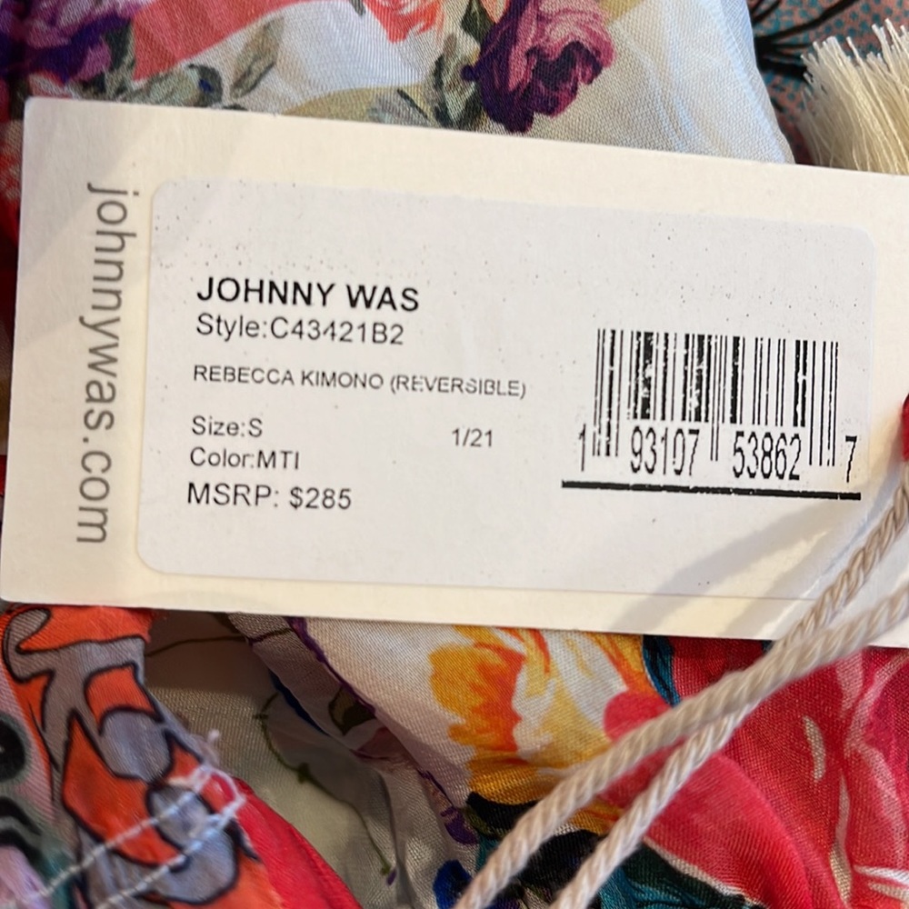 NWT Johnny Was Strapless Dress! - Picture 3 of 3